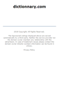 Mobile Screenshot of dictionnary.com